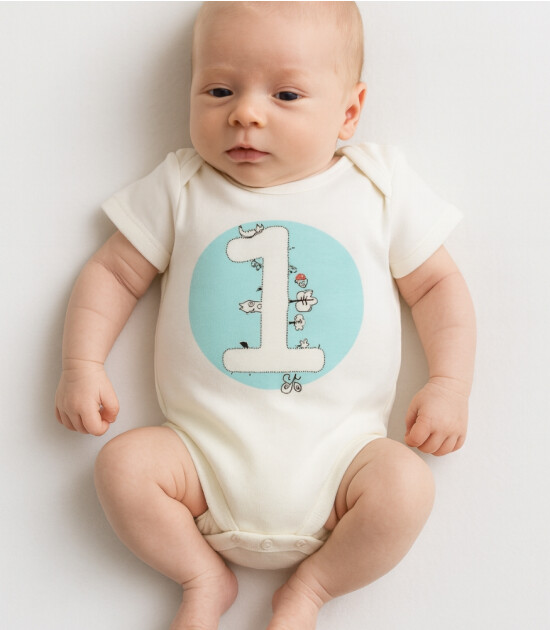 Bee Berry Kids Organik GOTS Unisex Zıbın Set // 1-2-3 Ay