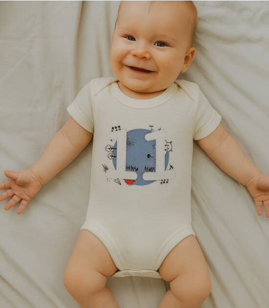 Bee Berry Kids Organik GOTS Unisex Zıbın Set // 10-11-12 Ay