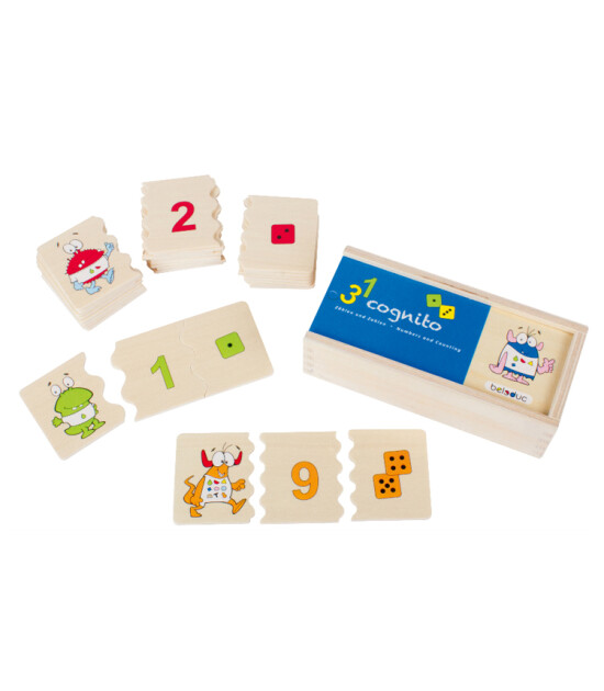 Beleduc Cognito - Sayılar (30 Ahşap Kart)