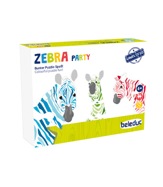 Beleduc  Zebra Party / Zebra Partisi (Mini Oyun)