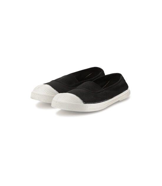 BENSIMON - Tennis Elastique - Carbone -  Kadın Ayakkabısı