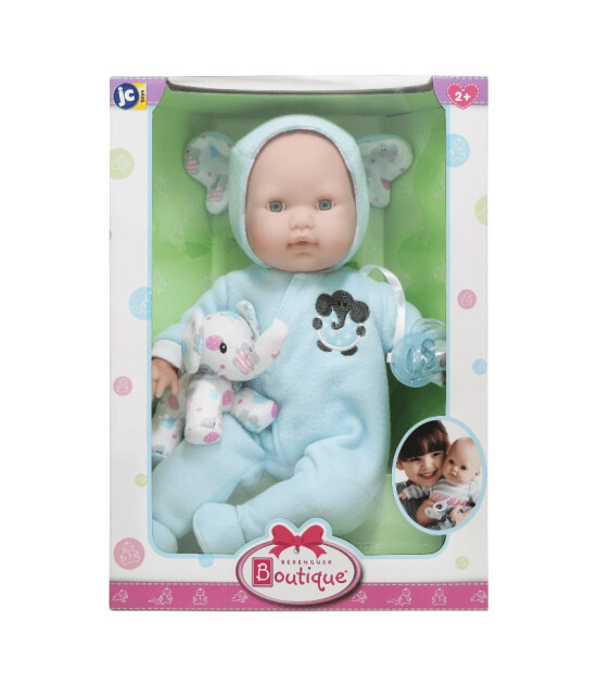 Berenguer Boutique Oyuncak Erkek Bebek (38 cm) // Mavi Fil