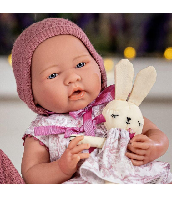 Berenguer Boutique Oyuncak Bebek (38 cm) // Pembe Hırka ve Tavşanlı