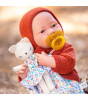 Berenguer Boutique Oyuncak Bebek (38 cm) // Kiremit Hırka ve Kedili