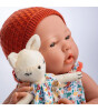 Berenguer Boutique Oyuncak Bebek (38 cm) // Kiremit Hırka ve Kedili