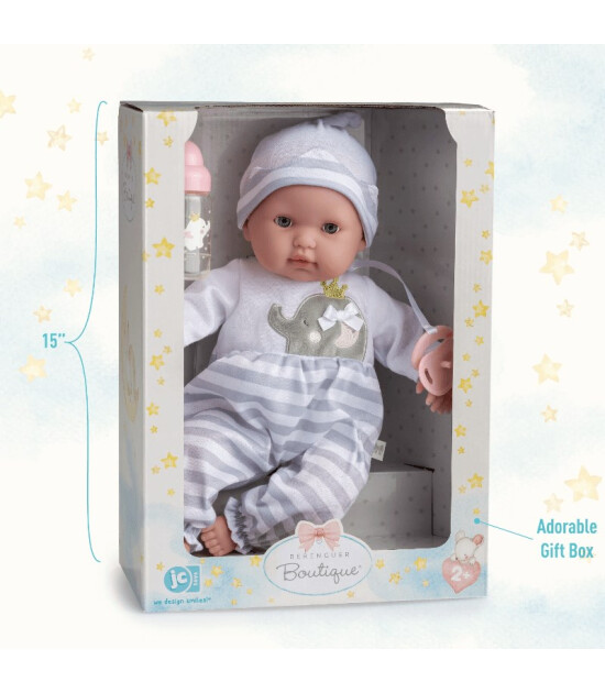 Berenguer Boutique Oyuncak Erkek Bebek (38 cm)  // Aksesuar Setli