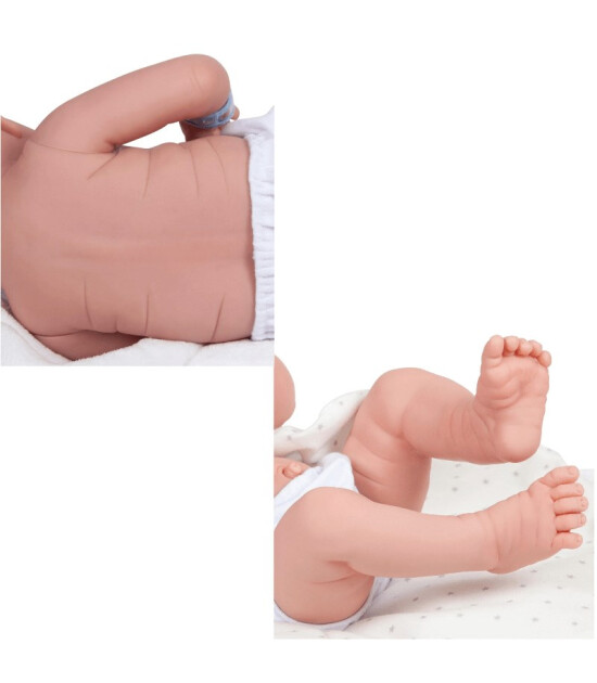 Berenguer  Yenidoğan Oyuncak Kız Bebek (43cm) // Yıldız Battaniyeli