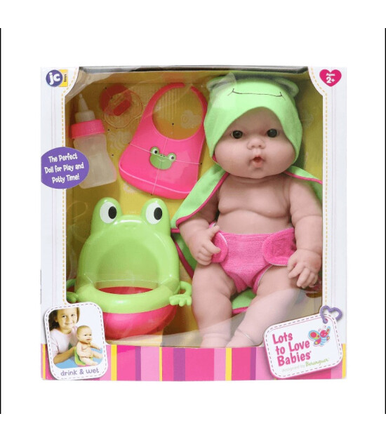 Berenguer Lots to Love Oyuncak Bebek (36cm) // Kurbağa Lazımlık