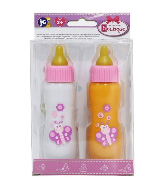 Berenguer Magic Milk Bottles Oyuncak Bebek İkili Biberon Set