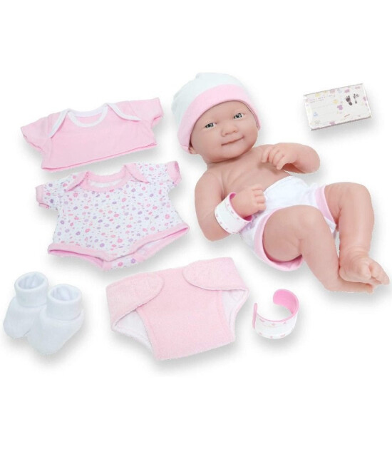 Berenguer Yenidoğan Oyuncak Kız  Bebek (36 cm) // Kıyafet Setli