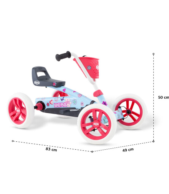 Berg Buzzy 4 Tekerlekli Pedallı Go Kart Bisikleti // Bloom