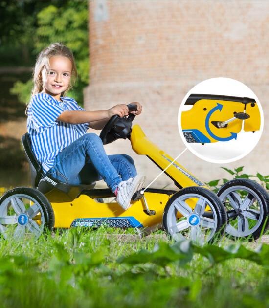Berg Reppy Rider 4 Tekerlekli Pedallı Gokart Bisikleti // Sarı