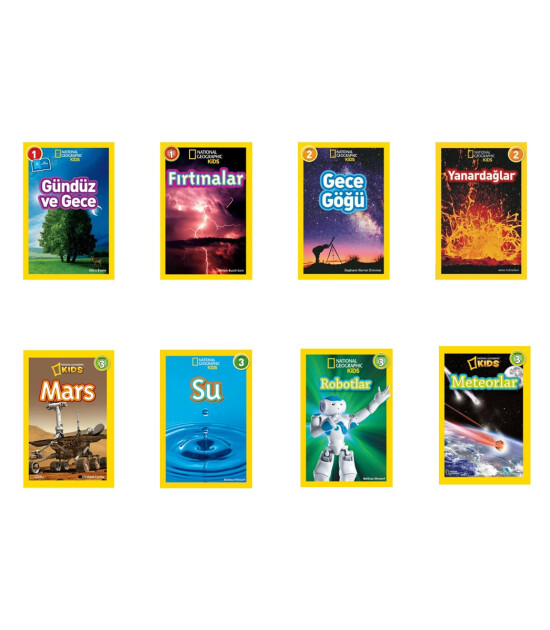 National Geographic Kids Bilim Seti (8 Kitap)