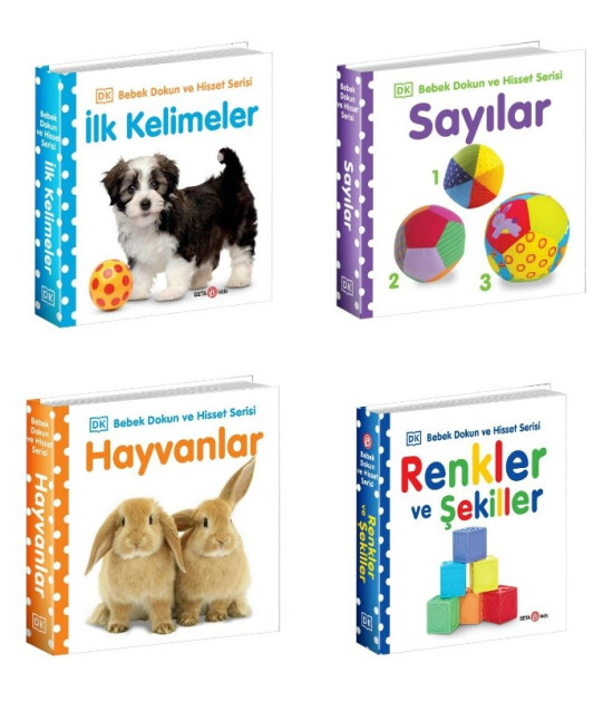 Beta Kids Bebek Dokun Hisset Seti (4 Kitap)