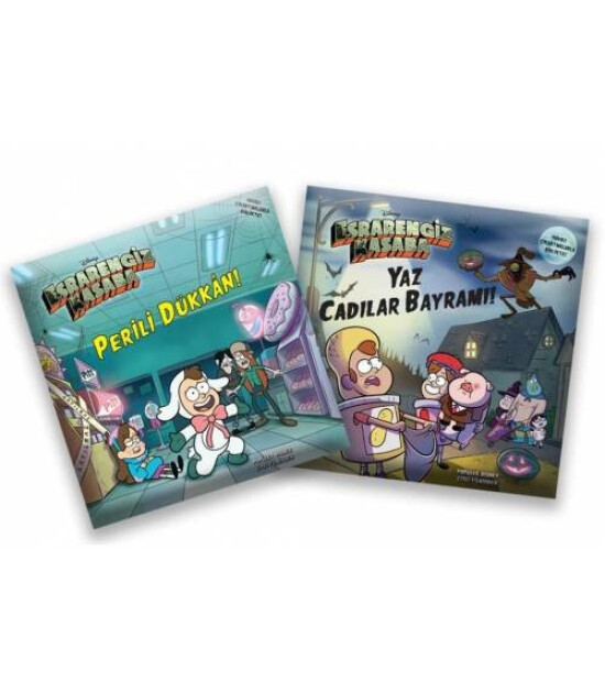 Esrarengiz Kasaba Çıkartmalı Hikaye Seti 2 kitap