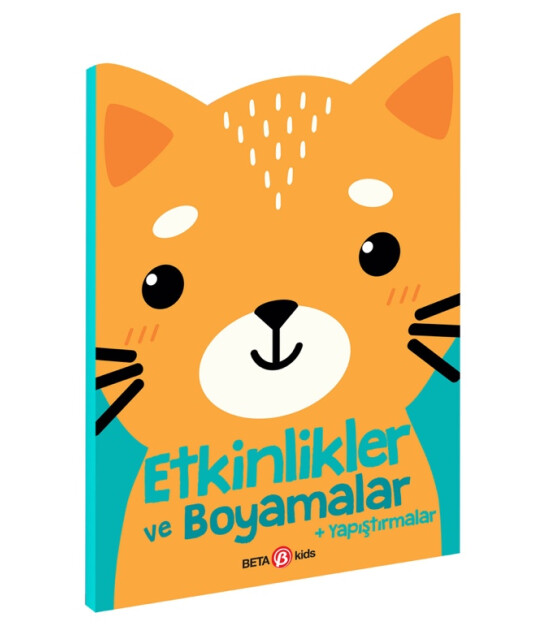 Kedicik Etkinlikler ve Boyamalar + Yapıştırmalar