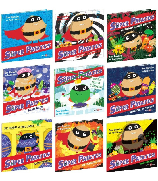 Süper Patates Serisi (9 Kitap Set)