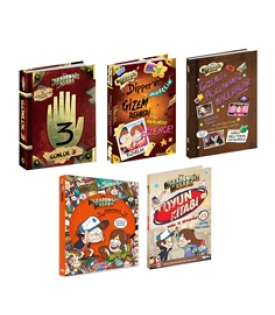 Beta Ki̇ds Disney Esrarengiz Kasaba Eğlence Seti 5 Kitap