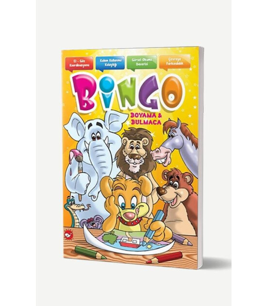 Beyaz Balina Yayınları Bingo Boyama