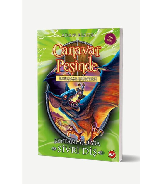 Beyaz Balina Yayınları Canavar Peşinde 33 - Şeytani Yarasa : Sivri Diş