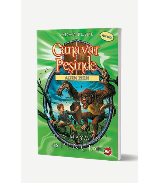 Beyaz Balina Yayınları Canavar Peşinde 8 - Altın Zırh Serisi : Dev Maymun Pençe