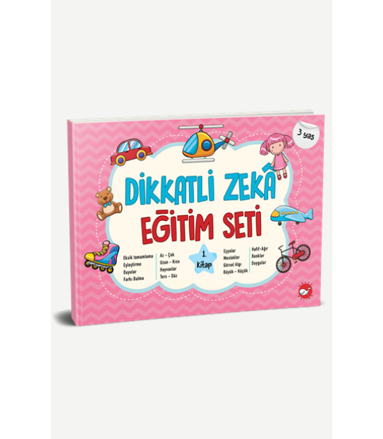 Dikkatli Zeka Eğitim 1. Kitap - 3 Yaş