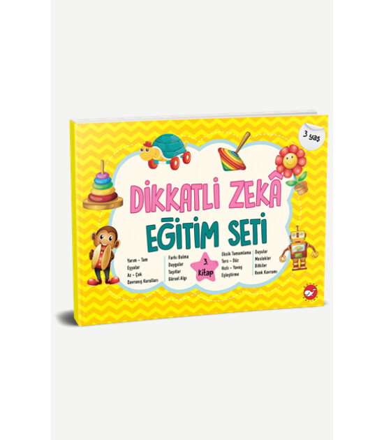 Dikkatli Zeka Eğitim 3. Kitap - 3 Yaş