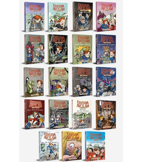 Beyaz Balina Yayınları Ejderha Avcıları Okulu 20 Kitap Set