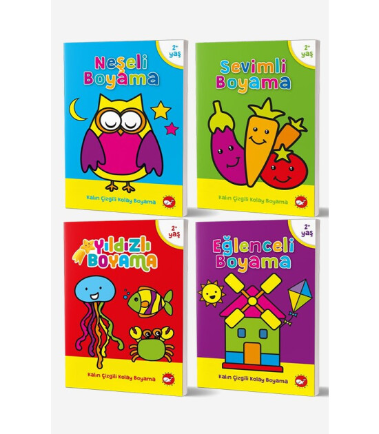 Boyama Kitapları Seti (2-4 Yaş)