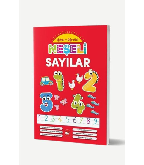 Beyaz Balina Yayınları Neşeli Sayılar-Eğitici Öğretici