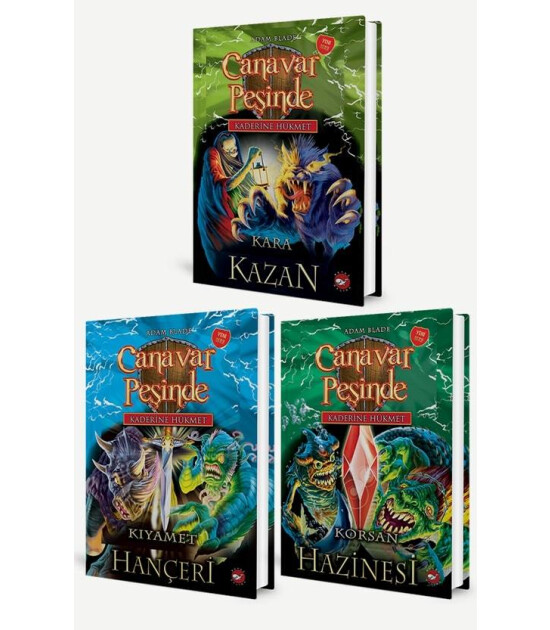 Beyaz Balina Yayınları Canavar Peşinde Kaderine H&uuml;kmet Serisi - 3 Kitap