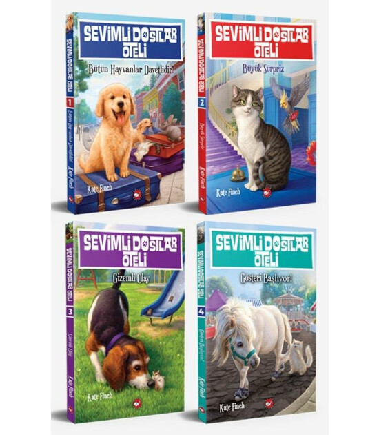 Beyaz Balina Yayınları Sevimli Dostlar Oteli 4 Kitap Set