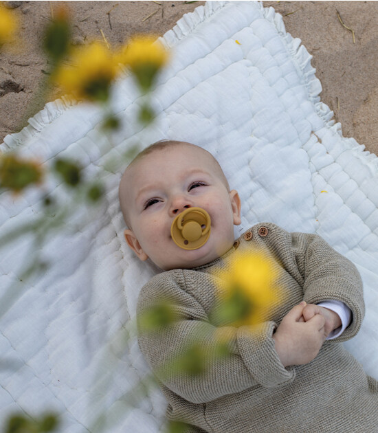 Bibs De Lux Kau&ccedil;uk Emzik // Meadow - Size 2 (6 - 18 Ay)