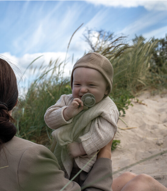 Bibs De Lux Kau&ccedil;uk Emzik // Meadow - Size 2 (6 - 18 Ay)
