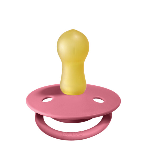 Bibs De Lux Kauçuk Emzik // Coral - Size 2 (6 - 18 Ay)