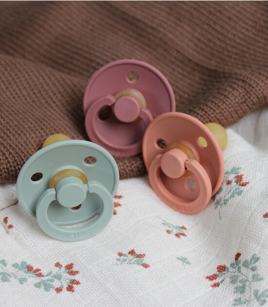 Bibs Colour Kau&ccedil;uk Emzik // Ivory - Size 2 (6 - 18 Ay)