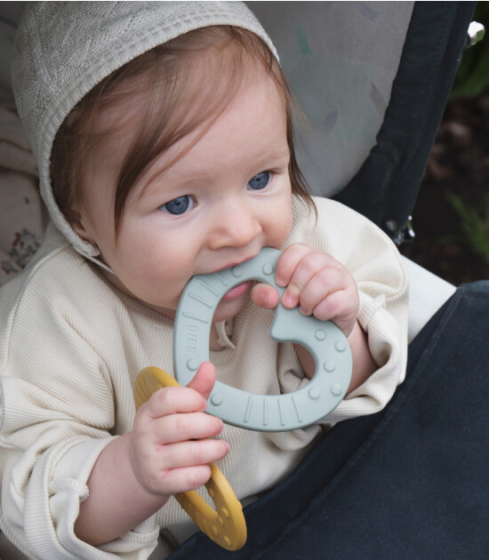 Bibs Baby Bitie Star Diş Kaşıyıcı // Sage