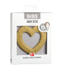 Bibs Baby Bitie Heart Diş Kaşıyıcı // Mustard