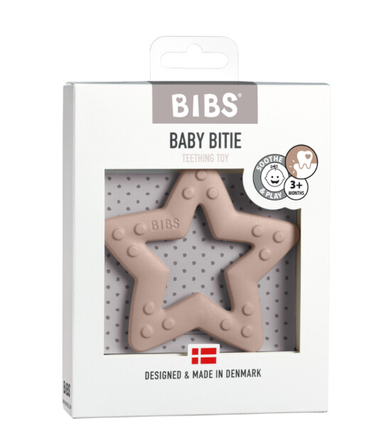 Bibs Baby Bitie Star Diş Kaşıyıcı // Blush