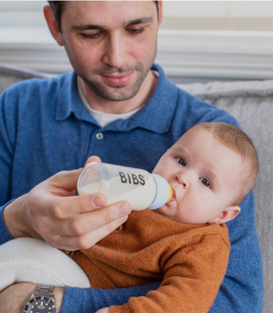 Bibs Baby Cam Biberon Set (110 ml) // Cloud