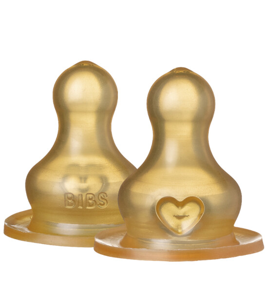Bibs Baby Cam Biberon Kauçuk Yedek Emziği (2 Adet) // Yavaş Akış
