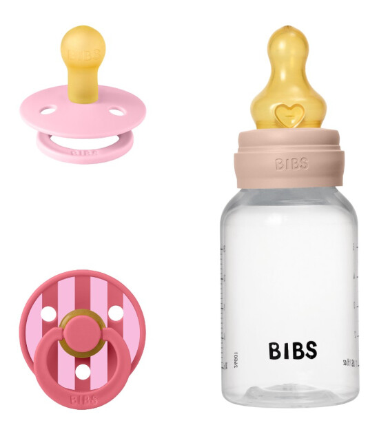 Bibs Studio Colour Emzik Hediye Set // Blush