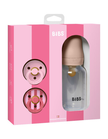 Bibs Studio Colour Emzik Hediye Set // Blush