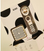 Bibs Studio Colour Emzik Hediye Seti // Polka Dots - Ivory / Black