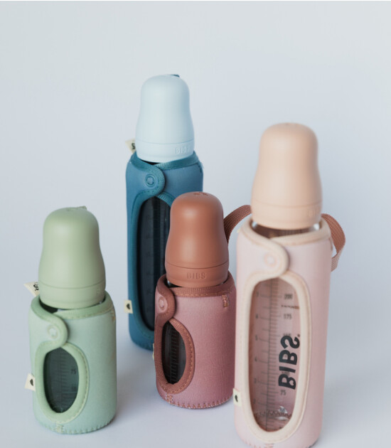 Bibs Biberon Cam Kılıfı (Large) // Blush