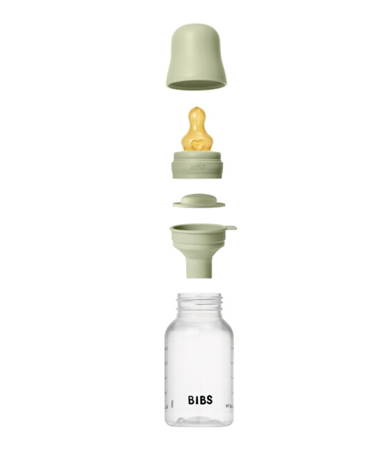 Bibs Baby PP Biberon Set (Kauçuk Uç) (150 ml) // Sage