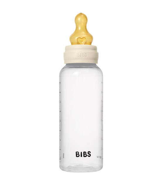 Bibs Baby PP Biberon Set (Kauçuk Uç) (270 ml) // Ivory