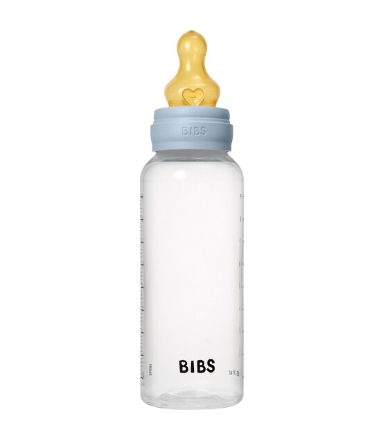 Bibs Baby PP Biberon Set (Kauçuk Uç) (270 ml) // Baby Blue