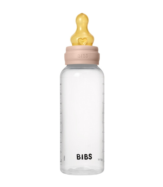 Bibs Baby PP Biberon Set (Kauçuk Uç) (270 ml) // Blush