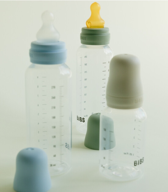 Bibs Baby PP Biberon Set (Silikon Uç) (150 ml) // Sage